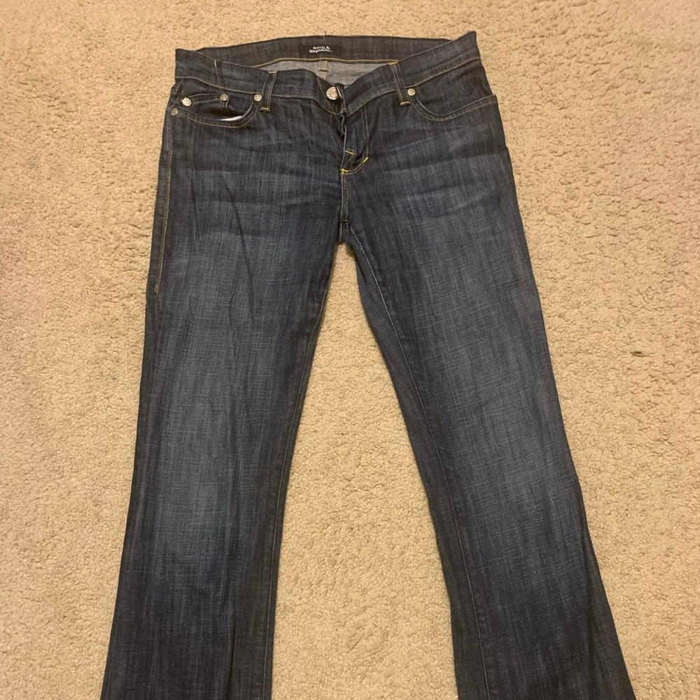 Dark wash jeans